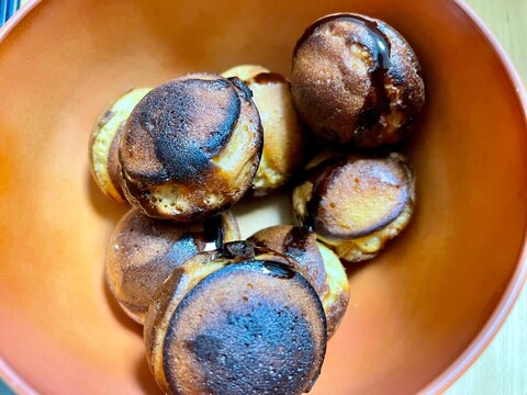 たこ焼き器だけの簡単調理!ベビーカステラ